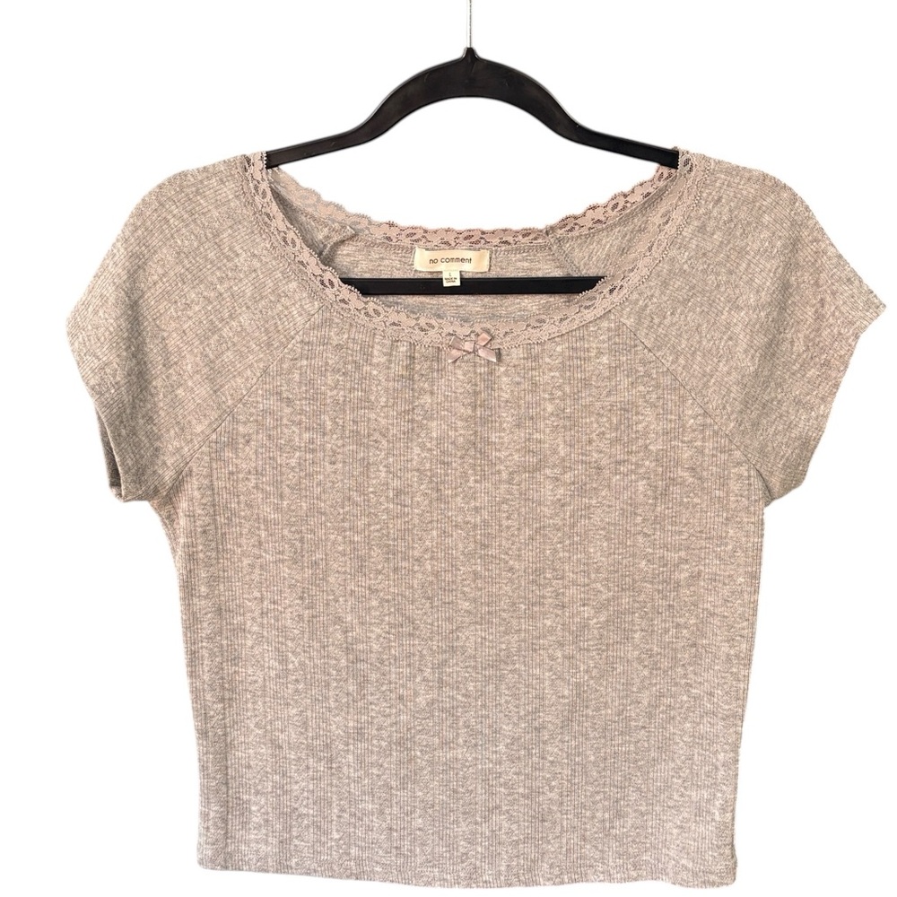 Textured Crop Top
